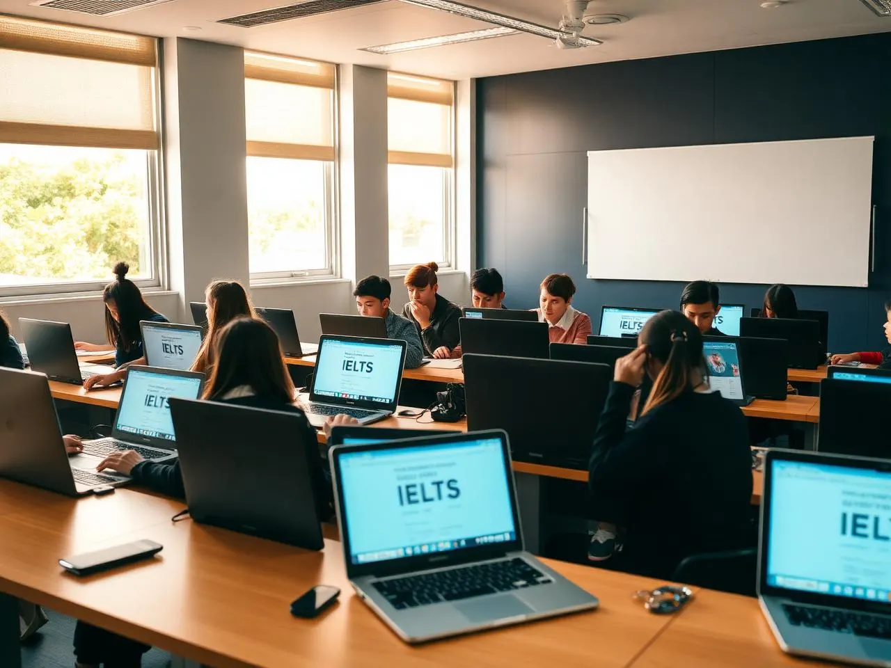 IELTS Computer Lab — NYC Language School