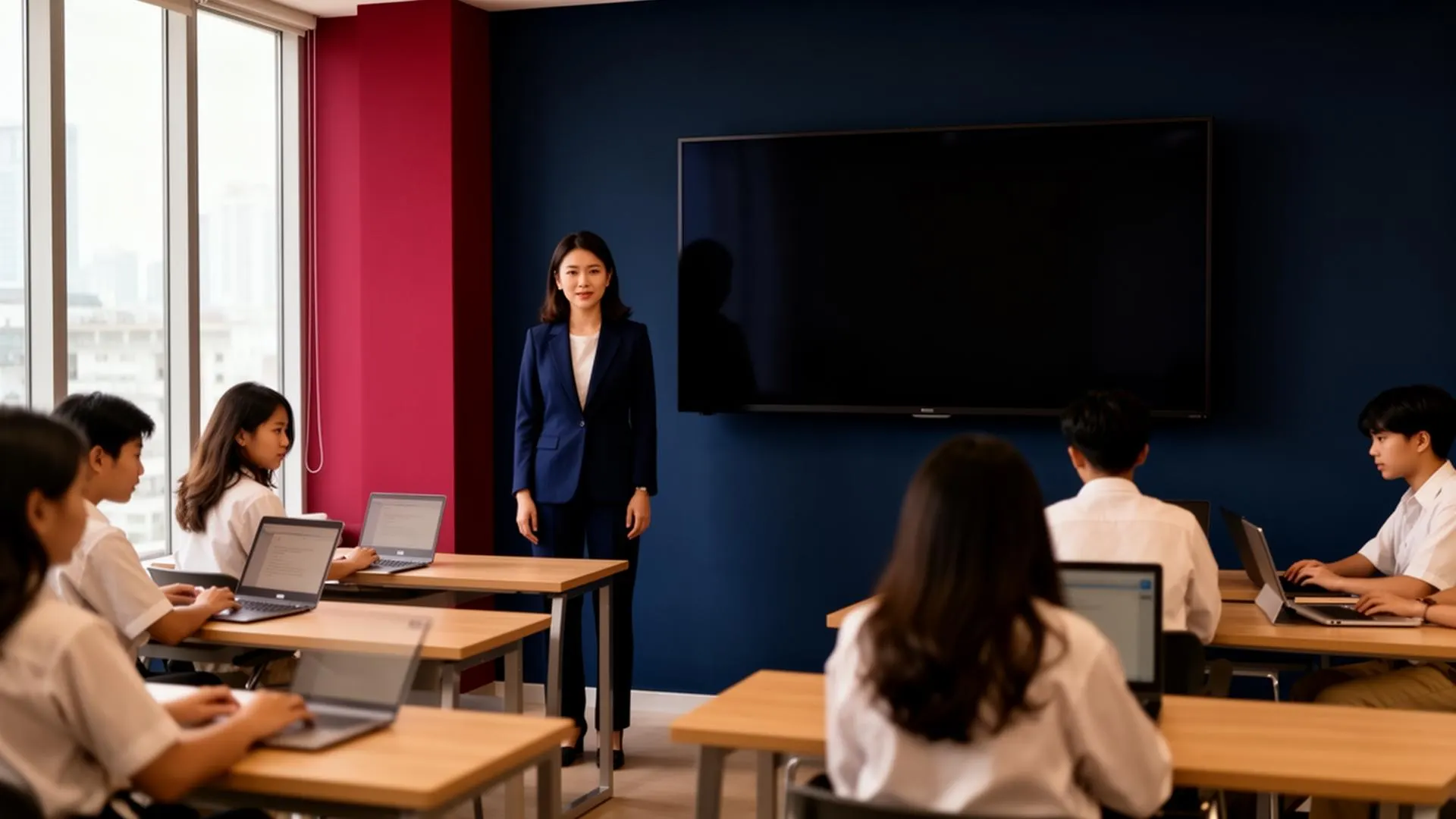 ห้องเรียน NYC Language School